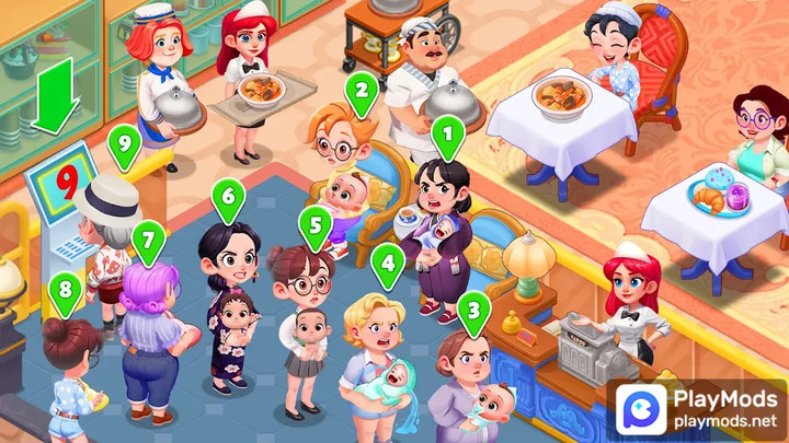 Happy Diner StoryMod  Apk v1.0.5(unlimited diamonds)