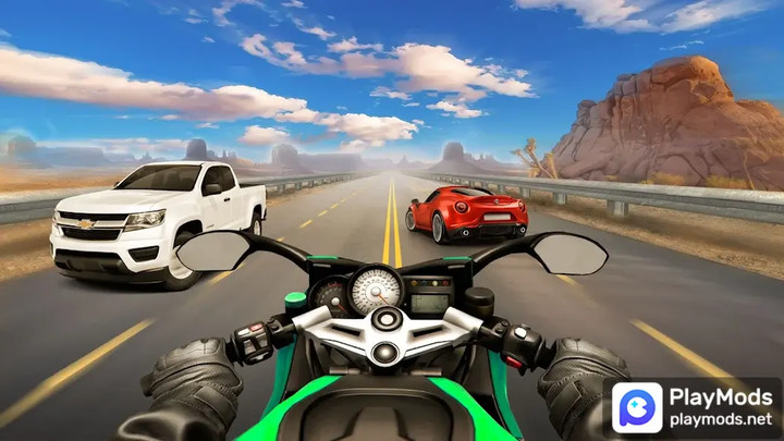 Traffic Moto Racing 3DMod  Apk v1.4.4(No Ads)