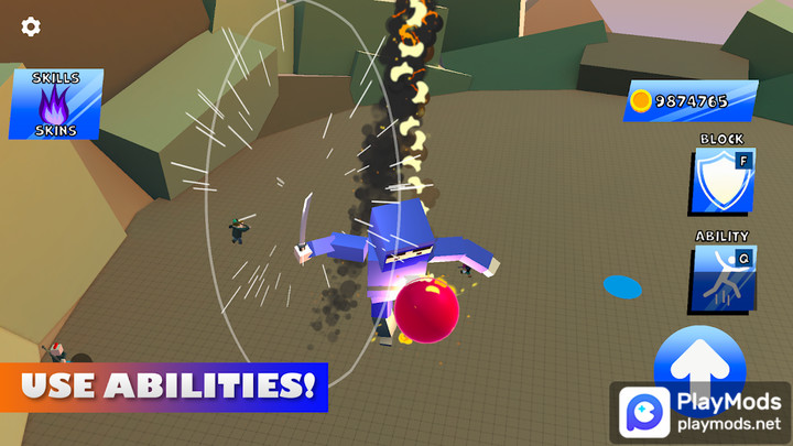 Blade Ball: Dodgeball OfflineMod  Apk v0.0.18(No Ads)