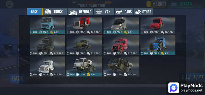 Nextgen Truck SimulatorMod  Apk v1.7.7(Unlimited currency)