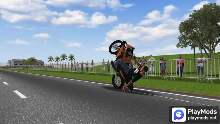 Moto Wheelie 3DMod  Apk v0.3(Speed change)