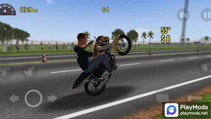 Moto Wheelie 3DMod  Apk v0.3(Speed change)