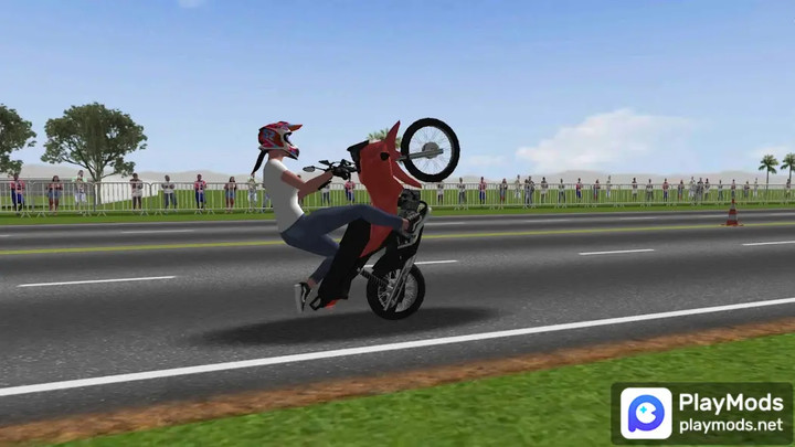 Moto Wheelie 3DMod  Apk v0.3(Speed change)