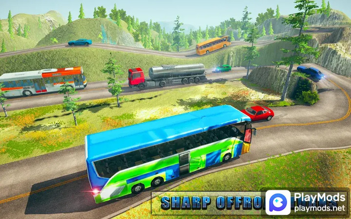 Offroad Bus Simulator 2020Mod  Apk v1.6(Speed change)