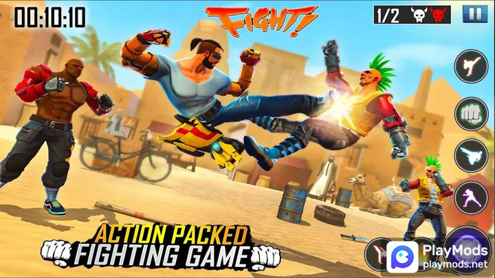 City Street Fighter Games 3DMod  Apk v1.0.25(Speed change)