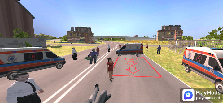 Emergency Ambulance SimulatorMod  Apk v8050.1(Speed change)