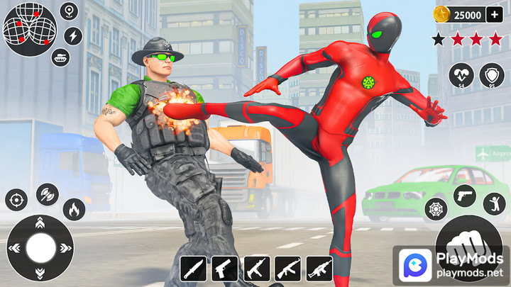 Rope Spider Hero: Spider GamesMod  Apk v1.1.3(Speed change)