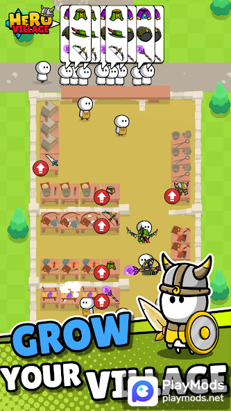 Hero Village – Idle RPGMod  Apk v0.3(mod menu)