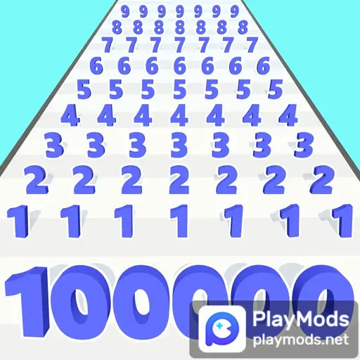 Number Run & Merge Master GameMod  Apk v1.0.22(No Ads)