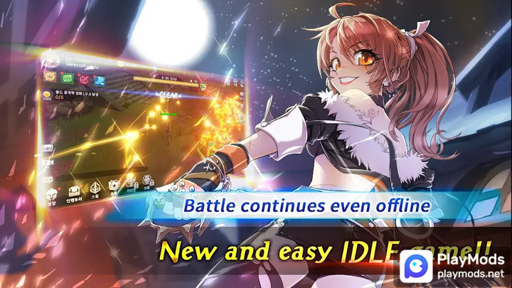 Queen's Knights - Slash IDLEMod  Apk v1.0.32(Mod Menu)