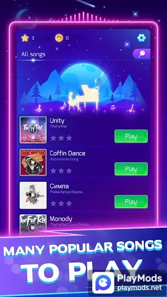 Piano Star: Tap Music TilesMod  Apk v1.4.9(No Ads)