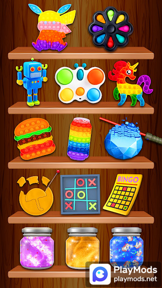 Pop it Fidget Toys 3D GamesMod  Apk v5.4(No Ads)