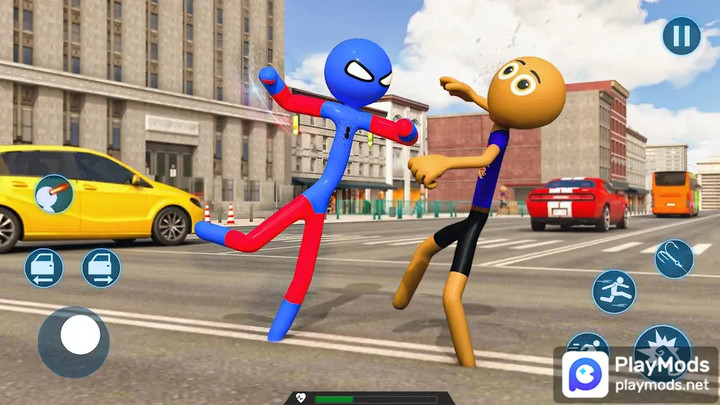 Spider Hero Stickman Rope HeroMod  Apk v0.5.5(Unlimited Money)