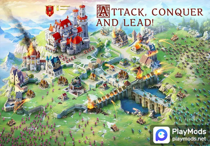 Throne: Kingdom at WarMod  Apk v5.9.0.914(No Ads)