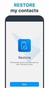 Restore My Contacts: Backup