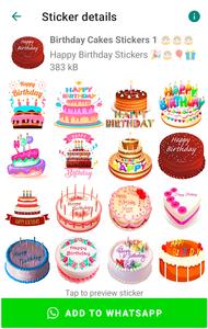 Happy Birthday Stickers Wishes