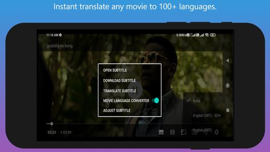 Movie Language Converter