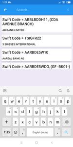 Swift Codes