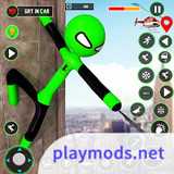 Spider Hero Stickman Rope HeroMod  Apk v0.5.5(Unlimited Money)