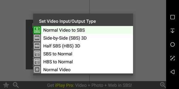 iPlay VR Player SBS 3D Video