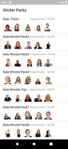 Kate Winslet Stickers