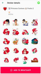 Princess Animated Stickers