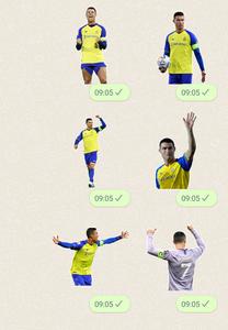 Ronaldo Al-Nassr Stickers