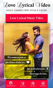 My Love Lyrical Video Maker