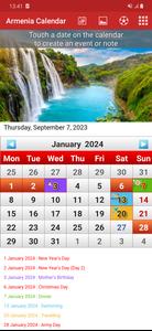 Armenia Calendar 2024