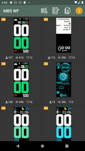 Mi Band 5 - Watch Face