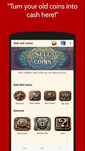 Sell old coins online