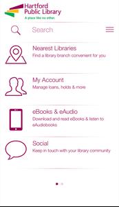 Hartford Public Library App