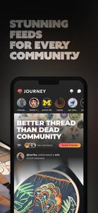 Journey: Community, Group text