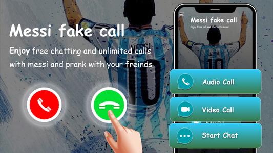 Messi Fake Call: Video Call