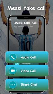 Messi Fake Call: Video Call