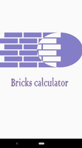 Bricks calculator