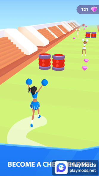 Cheerleader Run 3DMod  Apk v1.18.0(Unlimited money)