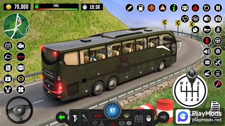 Bus Driving School : Bus GamesMod  Apk v5.1(Speed change)