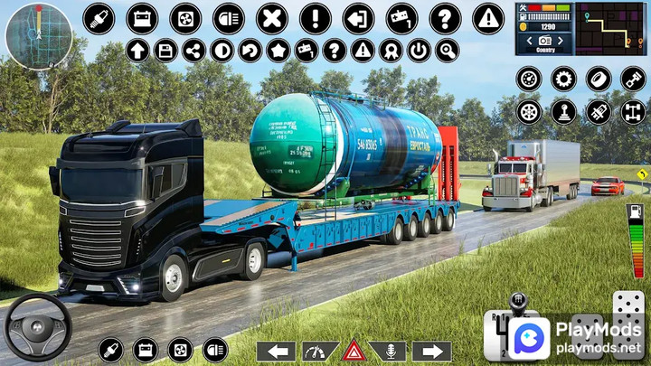 Oil Tanker Truck Driving GamesMod  Apk v2.2.27(Unlimited money)