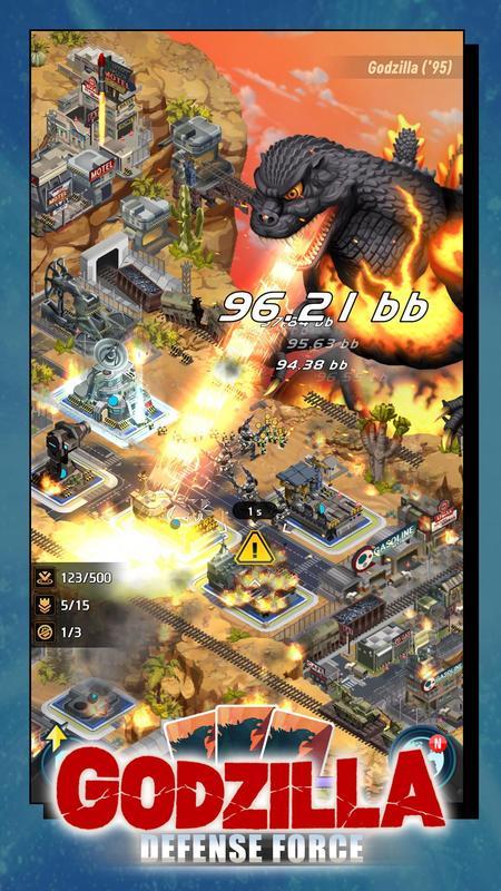 Godzilla Defense ForceMod  Apk v2.3.11(Unlimited Money)