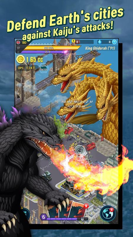 Godzilla Defense ForceMod  Apk v2.3.11(Unlimited Money)