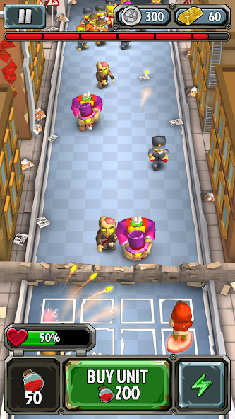 Rushero: Zombies Tower Defense Apk v1.0.1