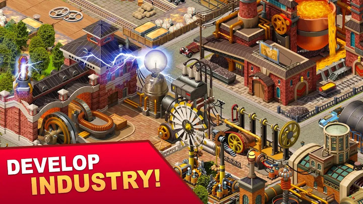 Steam City: City building game Apk v1.0.426