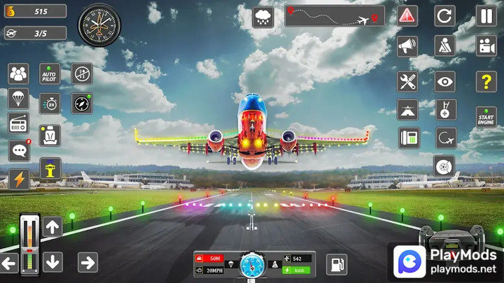 Real Flight Sim Airplane GamesMod  Apk v0.22(No Ads)