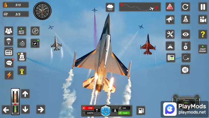 Real Flight Sim Airplane GamesMod  Apk v0.22(No Ads)