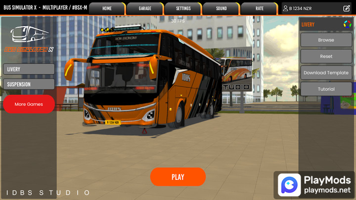 Bus Simulator X - MultiplayerMod  Apk v1.3(Speed change)