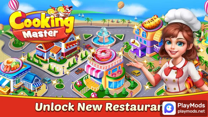 Cooking Master:Restaurant GameMod  Apk v1.2.41(Unlimited Money)