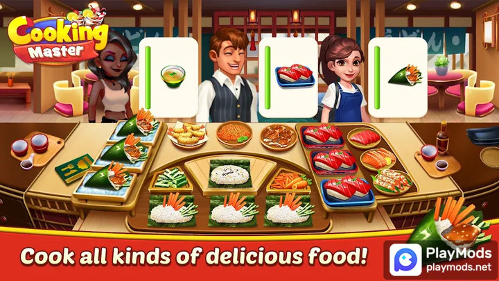 Cooking Master:Restaurant GameMod  Apk v1.2.41(Unlimited Money)