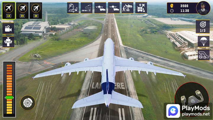 Airplane Games 3D: Pilot GamesMod  Apk v1.0(Unlock all aircraft)