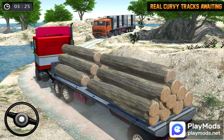 Heavy Cargo Truck Driving GameMod  Apk v1.0.15(Unlock all levels)